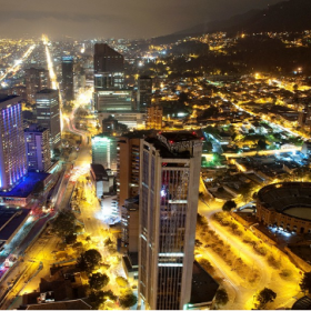 Bogotá de noche