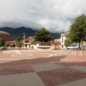 Parque principal Choachí