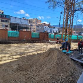 Foto obra edifico Goretti