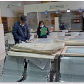 Imágenes seguimiento al proyecto tercer trimestre de 2023. Digitalización de planos.