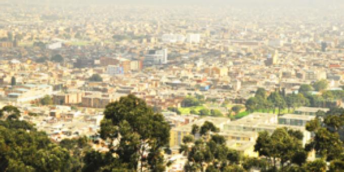 Panorámica de Bogotá
