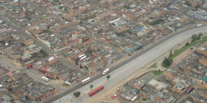 Foto vista aérea