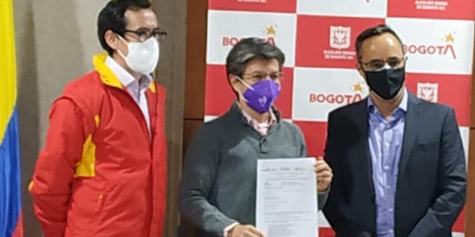 El equipo de la SDP junto con la alcaldesa presentaron los resultados del ejercicio